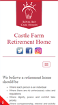 Mobile Screenshot of castlefarmcare.co.uk